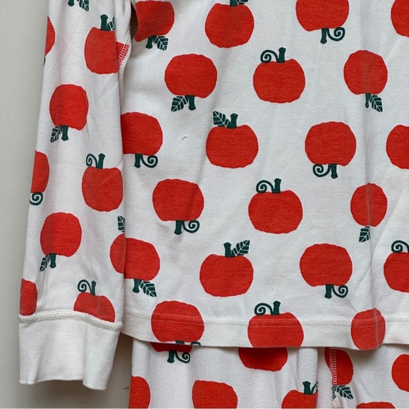 Hanna Andersson Pajama Top Pumpkin Print Size Medium - Picture 2 of 8